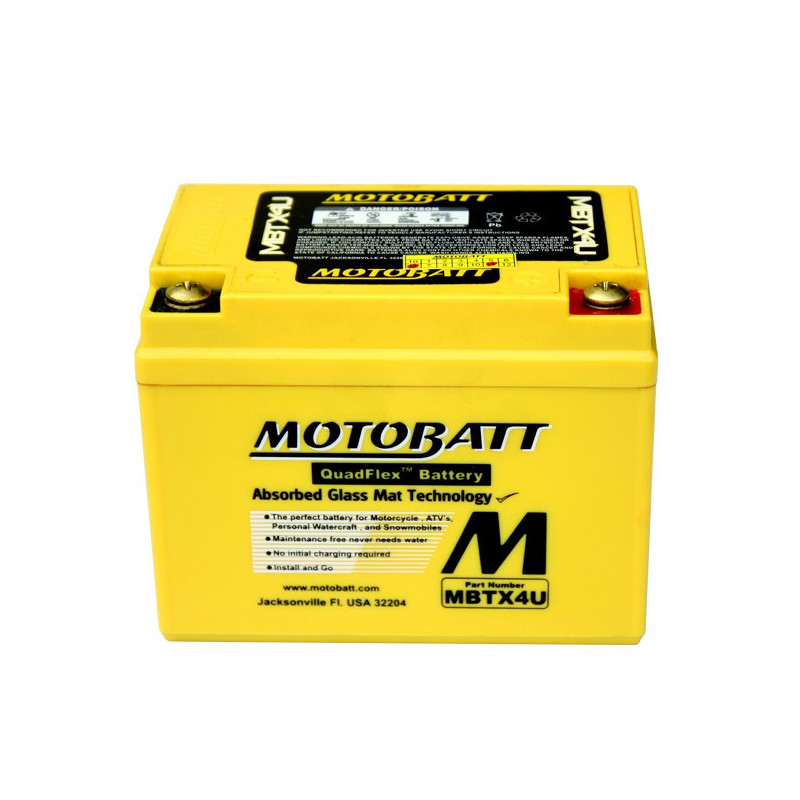 Motobaterie MOTOBATT MBTX4U 4,7 Ah