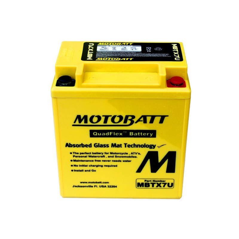 Motobaterie MOTOBATT MBTX7U 8 Ah