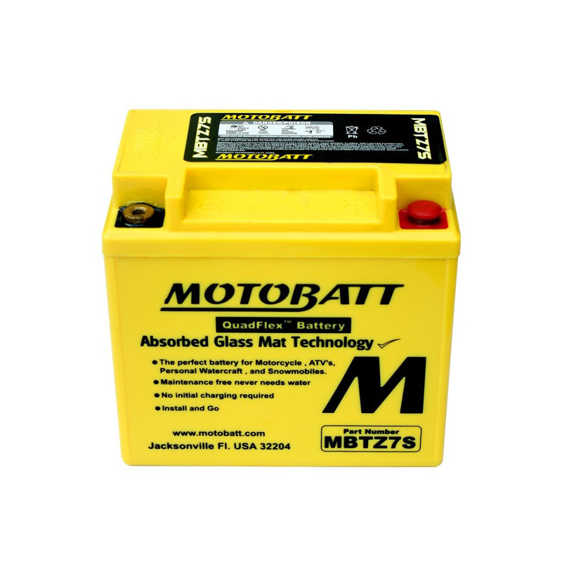 Motobaterie MOTOBATT  MBTZ7S 6,5 Ah