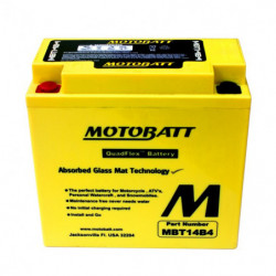 Motobaterie MOTOBATT MBT14B4  13 Ah