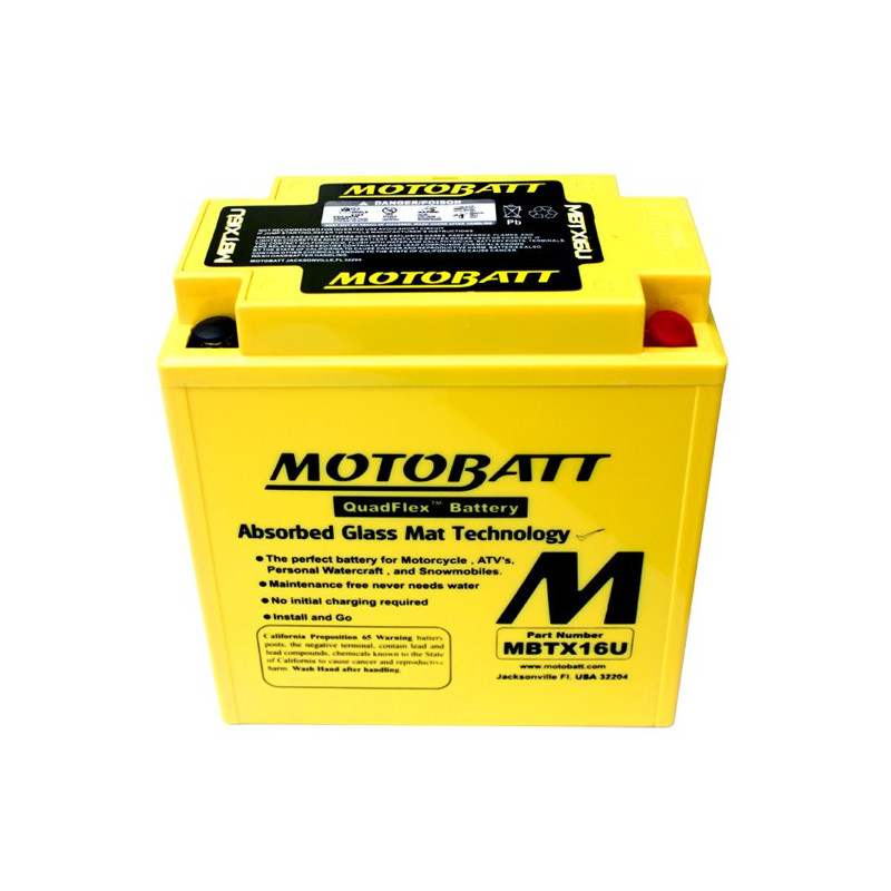 Motobaterie MOTOBATT MBTX16U 19 Ah