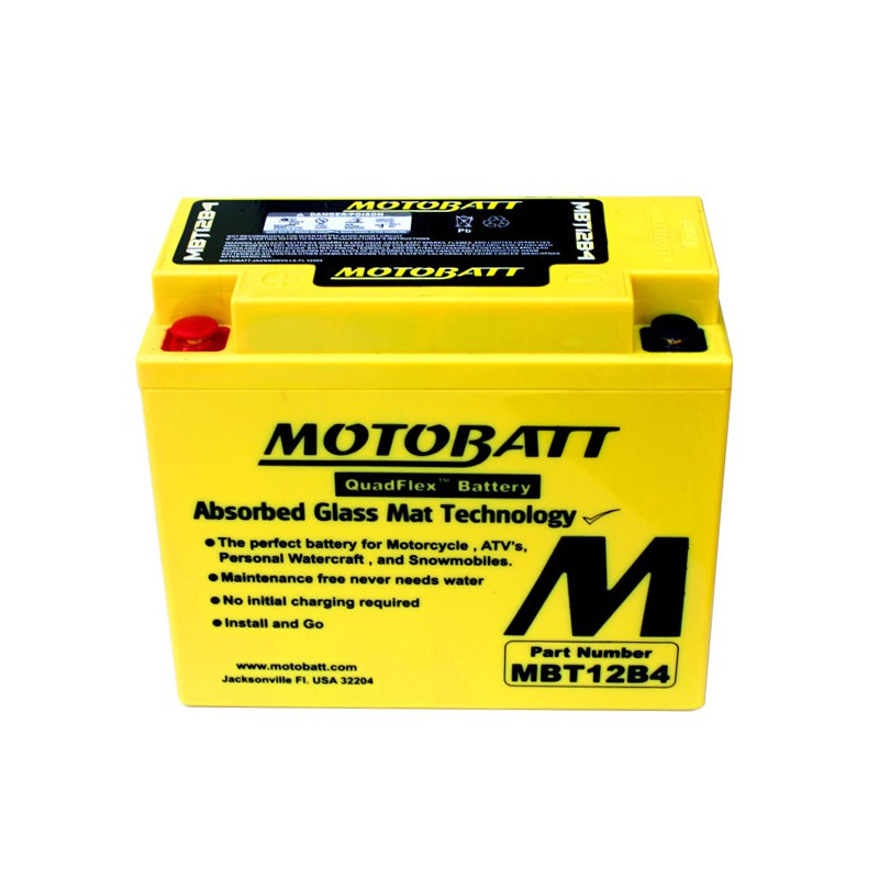 Motobaterie MOTOBATT MBT12B4  11 Ah